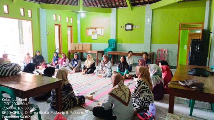 Wujudkan Ibu Hamil yang Sehat, PKK Desa Podourip Adakan Kelas Ibu Hamil 01