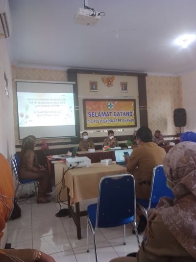 Rapat Koordinasi Pembentukan Tim Pelaksana Kesehatan Jiwa  Masyarakat Kecamatan Petanahan